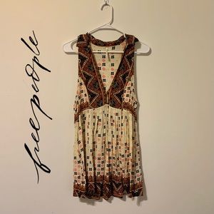 Brown Tunic, free people, good condition